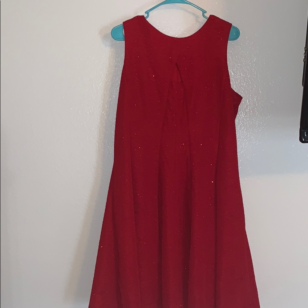 Red dress
